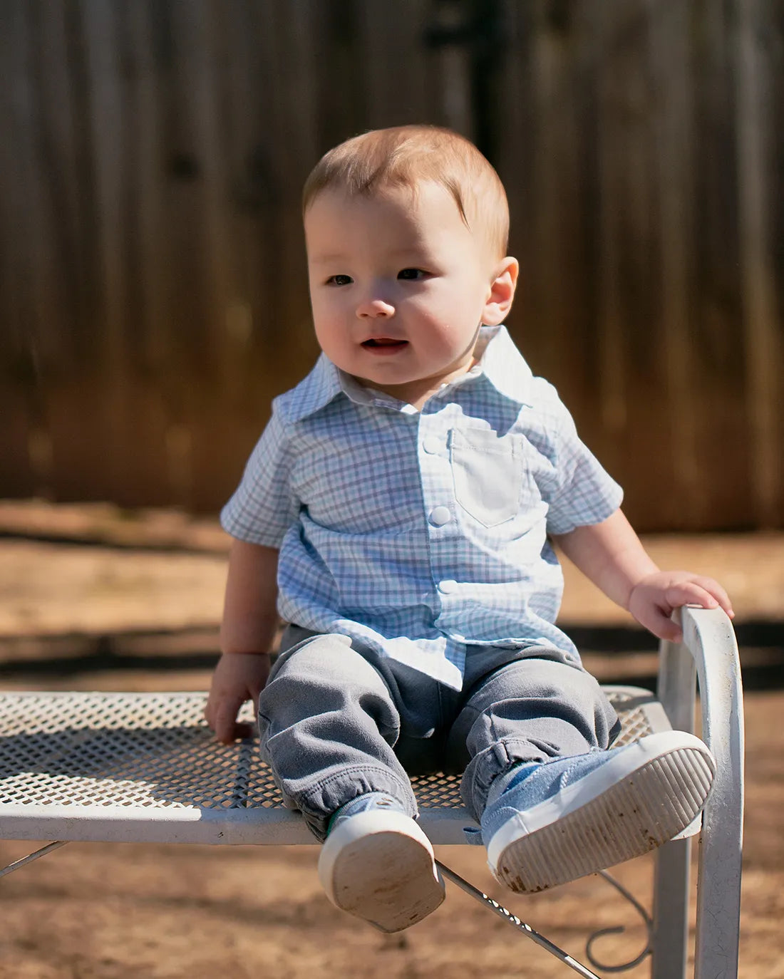 Baby Alder Collared Shirt Digital Sewing Pattern