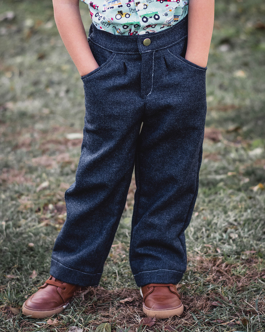 Blue Star Bottoms Sewing Pattern | Sunflower Seams Pattern Company | Digital PDF Sewing Pattern