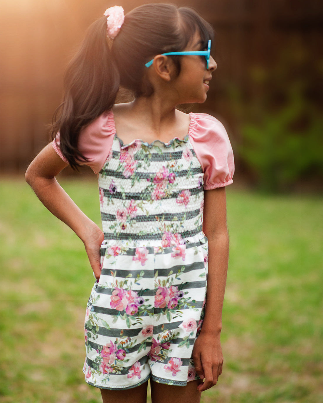 Rowan Knit Romper | Sunflower Seams Pattern Company | Digital PDF Sewing Pattern