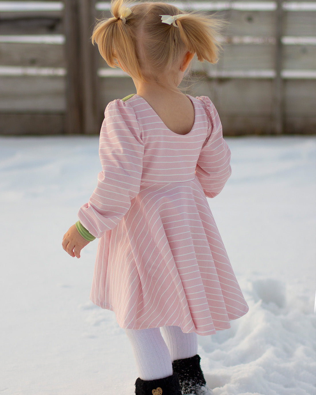 Baby Gardenia Top and Dress | Sunflower Seams Pattern Company | Digital PDF Sewing Pattern