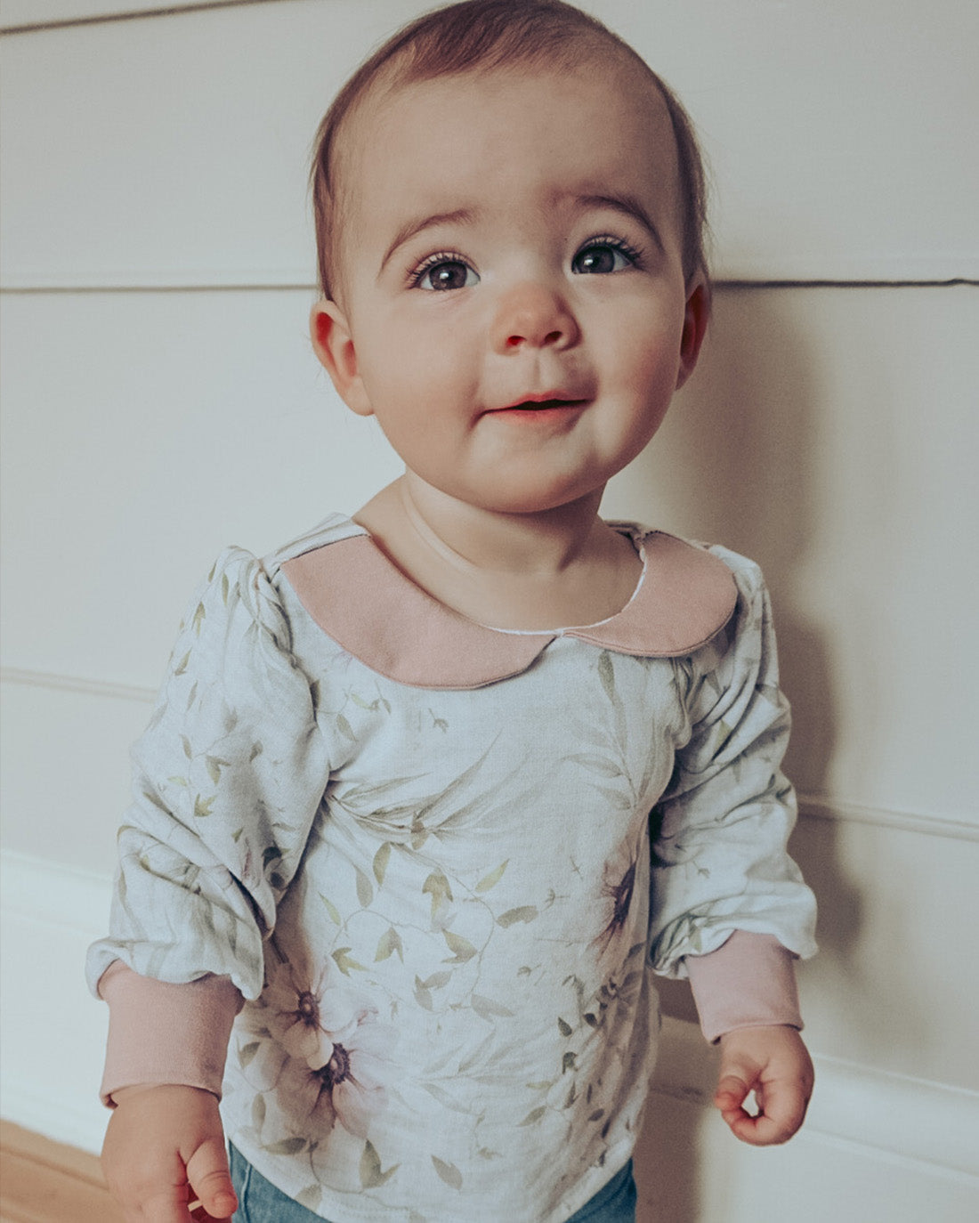 Baby Gardenia Top and Dress | Sunflower Seams Pattern Company | Digital PDF Sewing Pattern