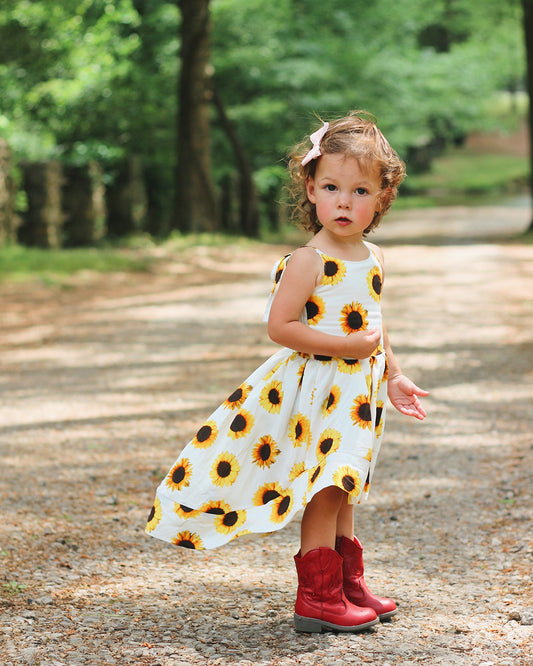 Sunflower Peplum & Sundress | Sunflower Seams Pattern Company | Digital PDF Sewing Pattern