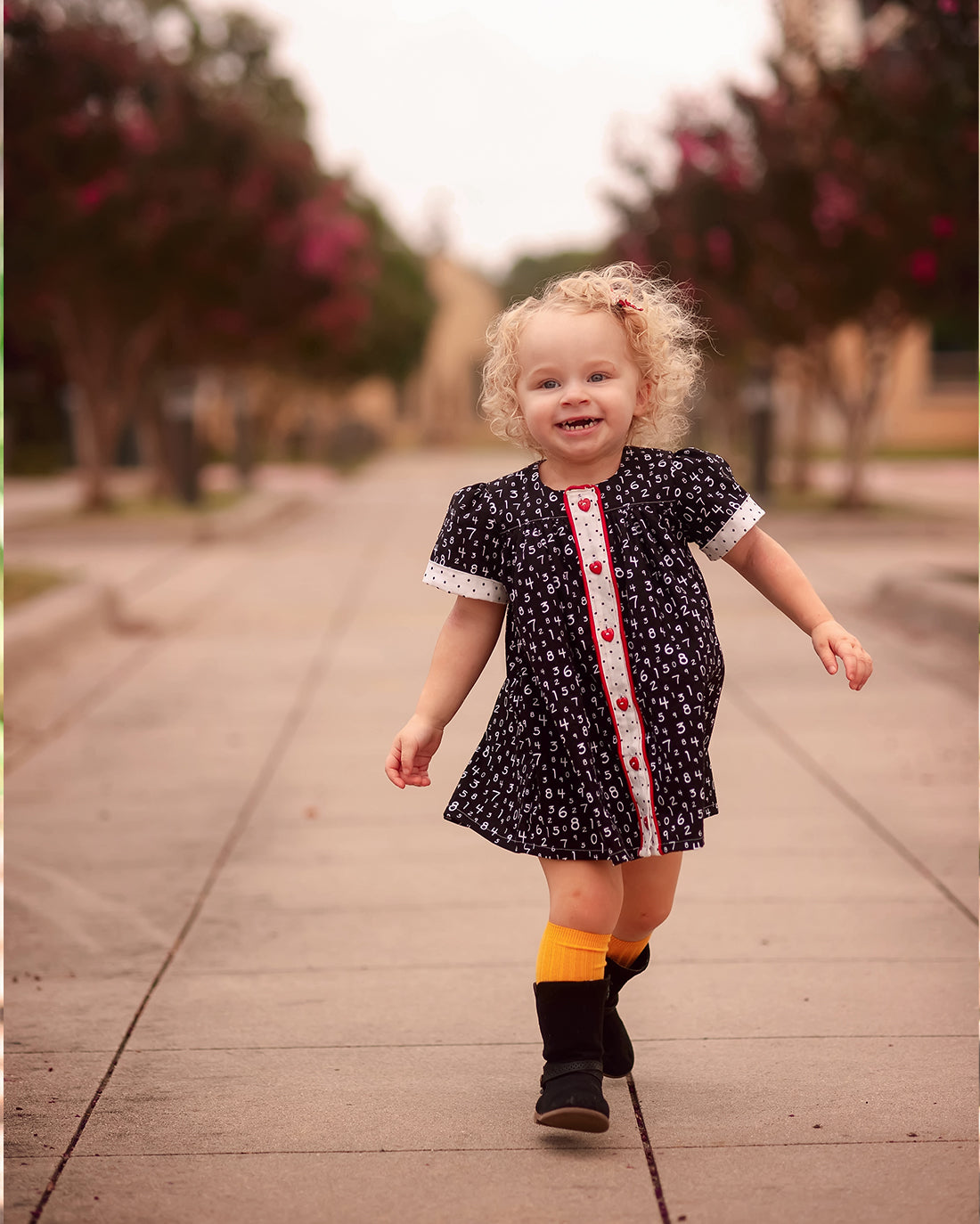 Baby Rue Top & Dress | Sunflower Seams Pattern Company | Digital Sewing Pattern