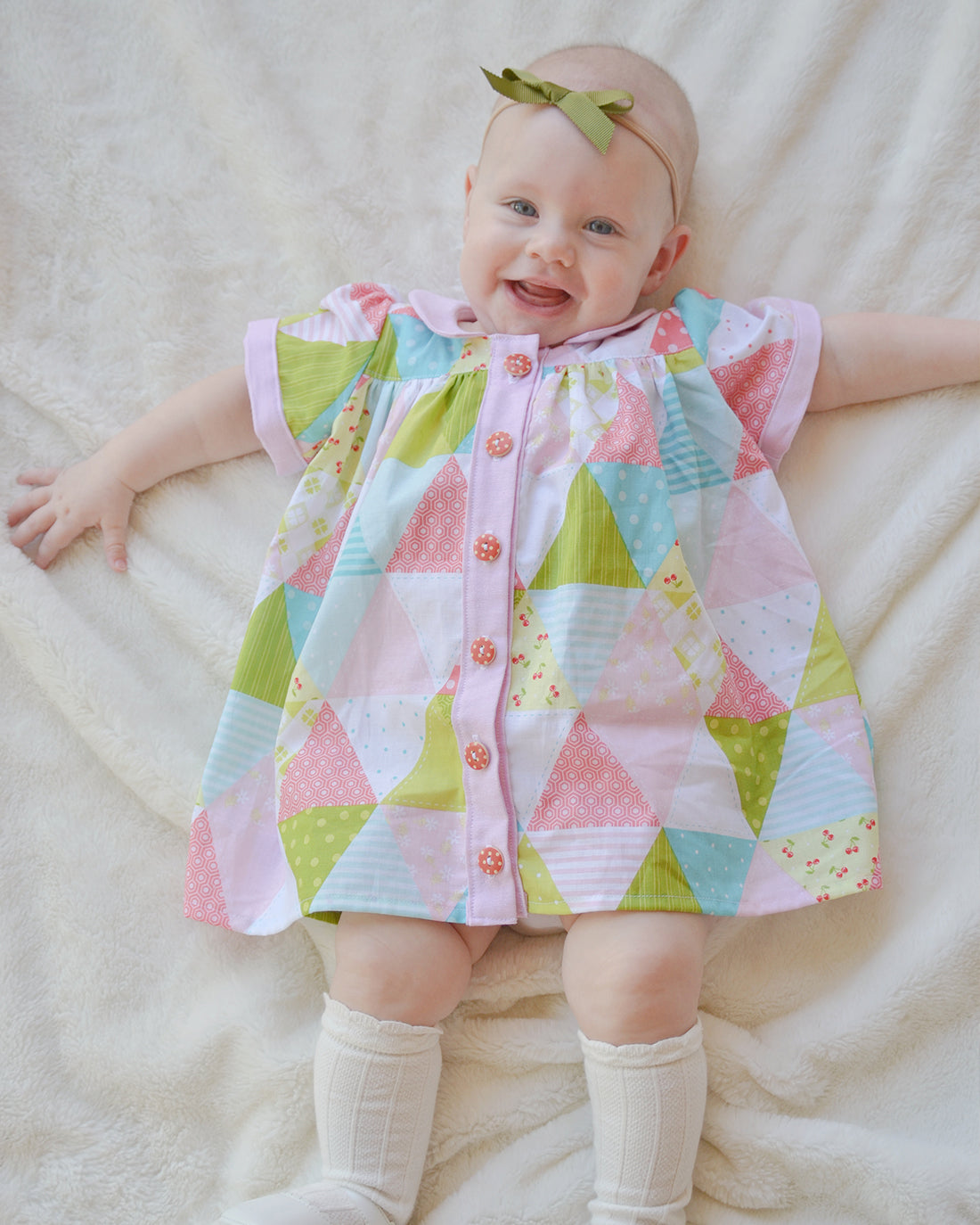 Baby Rue Top & Dress | Sunflower Seams Pattern Company | Digital Sewing Pattern