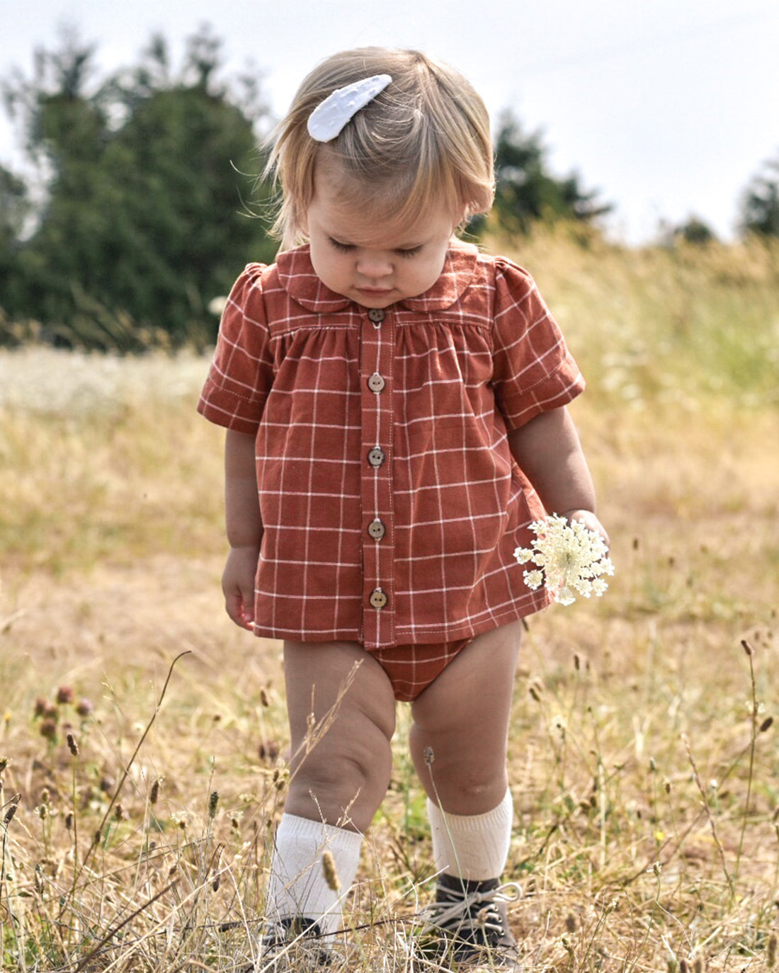 Baby Rue Top & Dress | Sunflower Seams Pattern Company | Digital Sewing Pattern