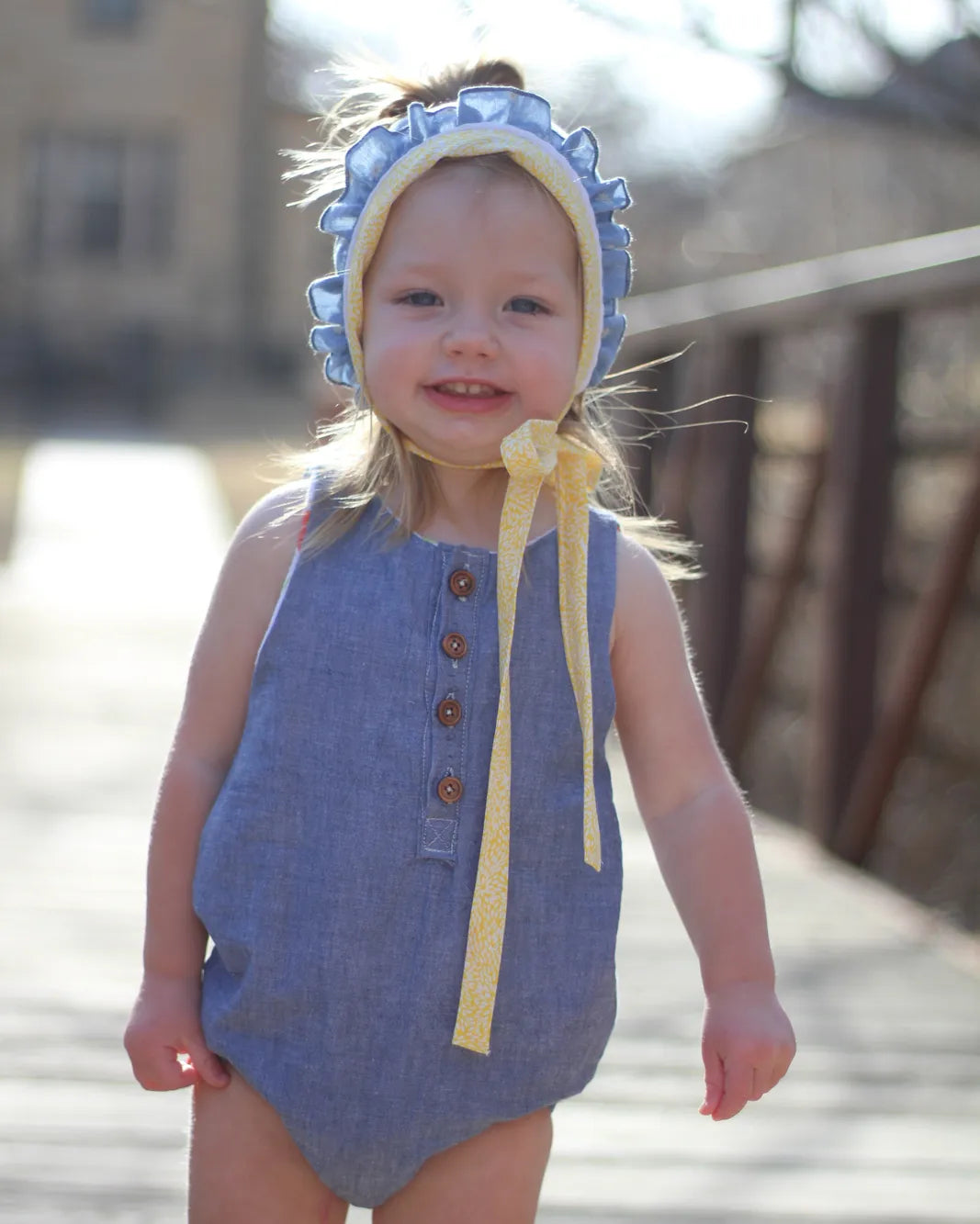 Bluebonnet Bonnet Digital Sewing Pattern