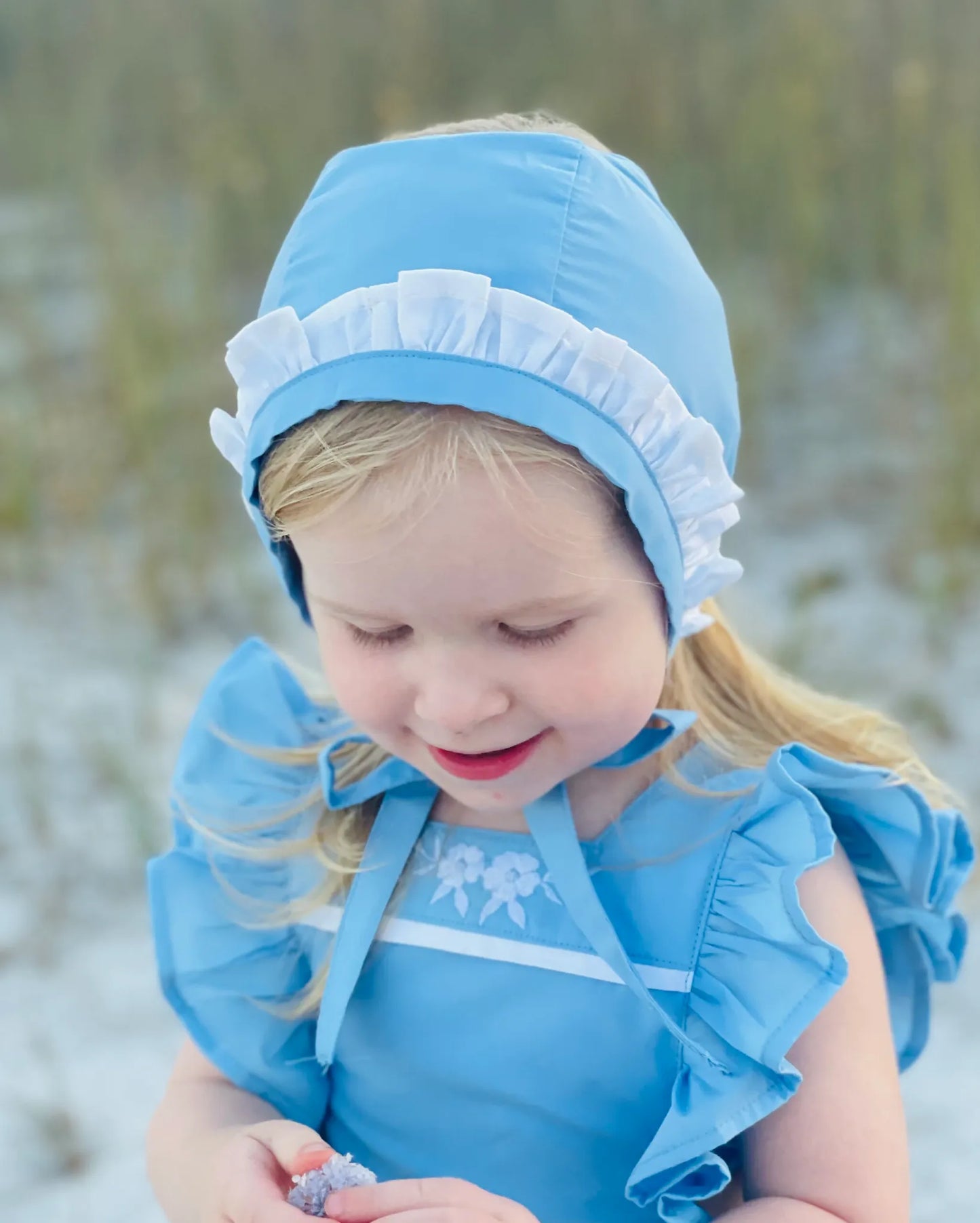 Bluebonnet Bonnet Digital Sewing Pattern