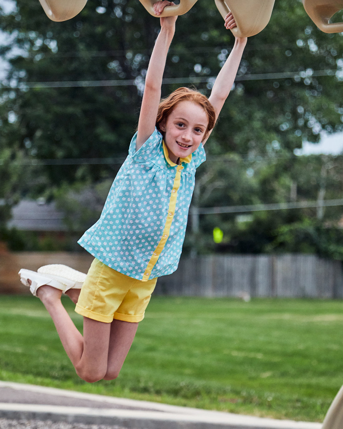 Bramble Shorts & Detachable Skirt | Sunflower Seams Pattern Company | Digital Sewing Pattern