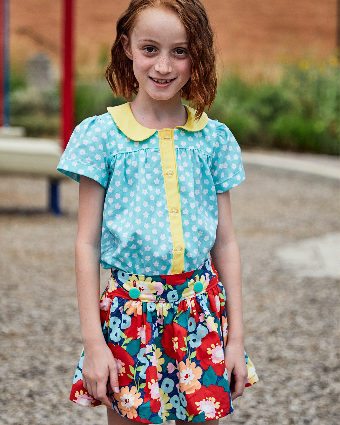 Bramble Shorts & Detachable Skirt | Sunflower Seams Pattern Company | Digital Sewing Pattern