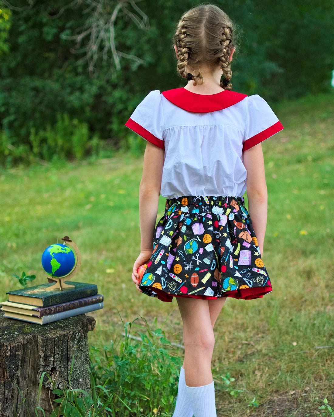 Bramble Shorts & Detachable Skirt | Sunflower Seams Pattern Company | Digital Sewing Pattern