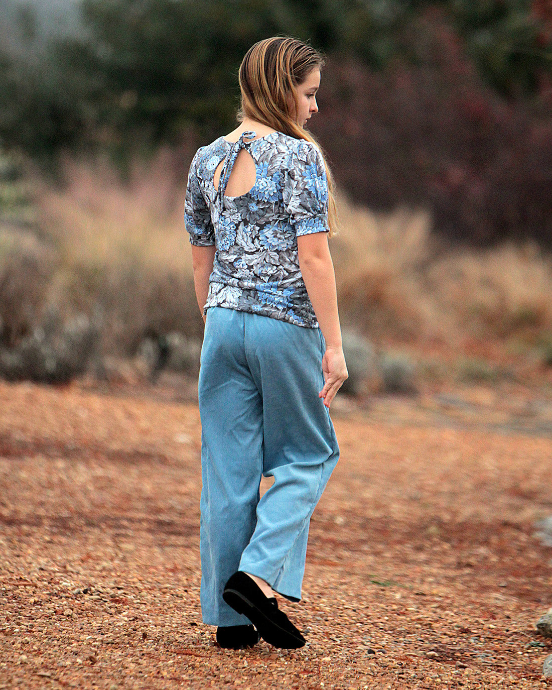 Blue Star Bottoms Sewing Pattern | Sunflower Seams Pattern Company | Digital PDF Sewing Pattern