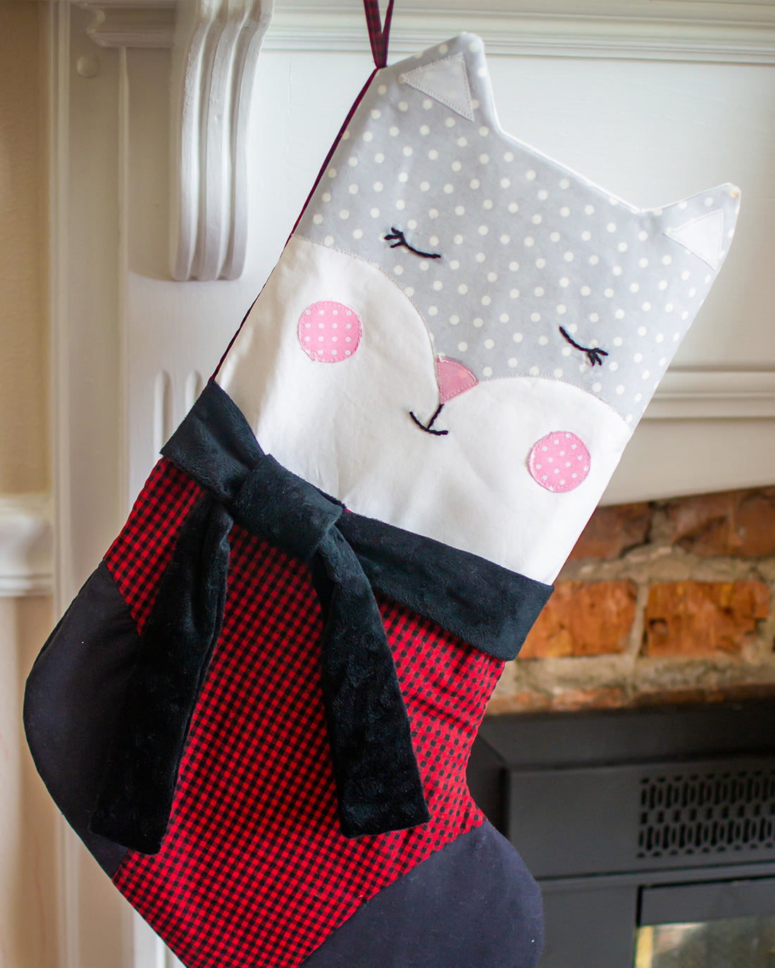 Cinnamon Stocking | Sunflower Seams Pattern Company | Christmas Stocking Sewing Pattern | Digital Sewing Pattern