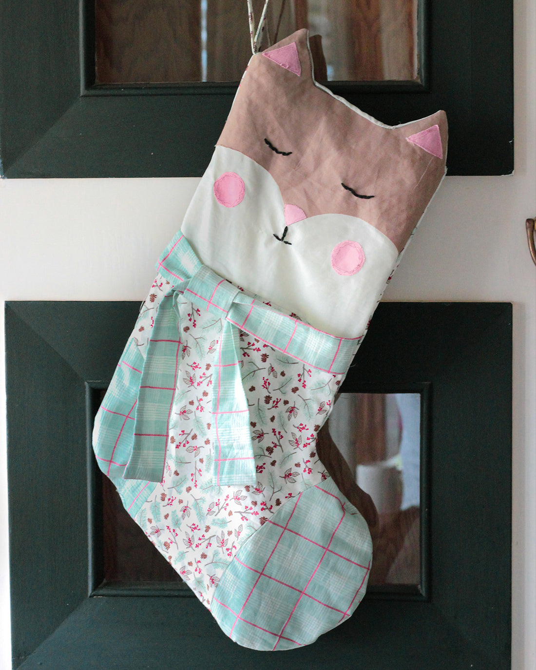 Cinnamon Stocking | Sunflower Seams Pattern Company | Christmas Stocking Sewing Pattern | Digital Sewing Pattern