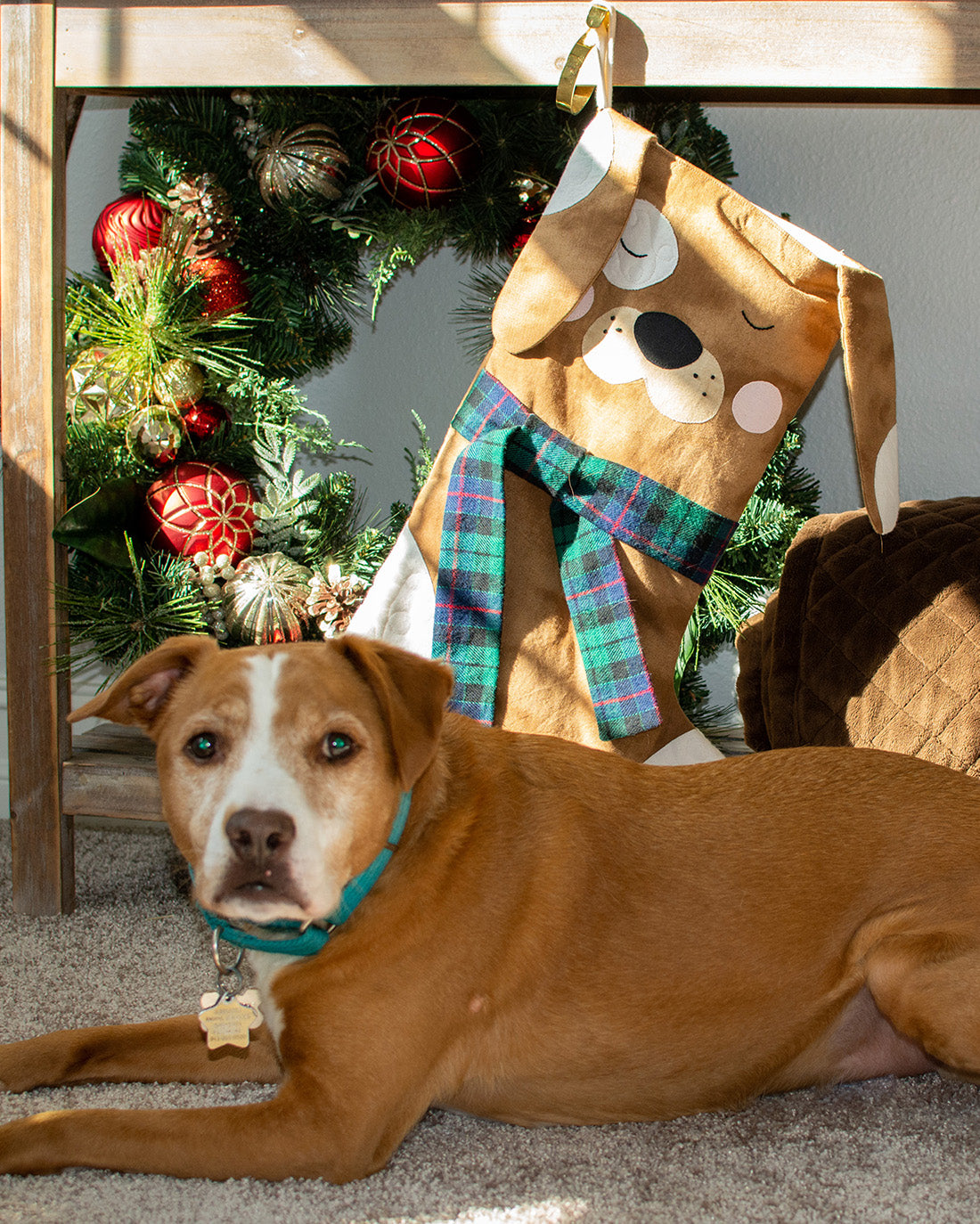 Cinnamon Stocking | Sunflower Seams Pattern Company | Christmas Stocking Sewing Pattern | Digital Sewing Pattern