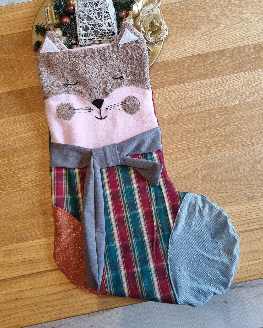 Cinnamon Stocking | Sunflower Seams Pattern Company | Christmas Stocking Sewing Pattern | Digital Sewing Pattern