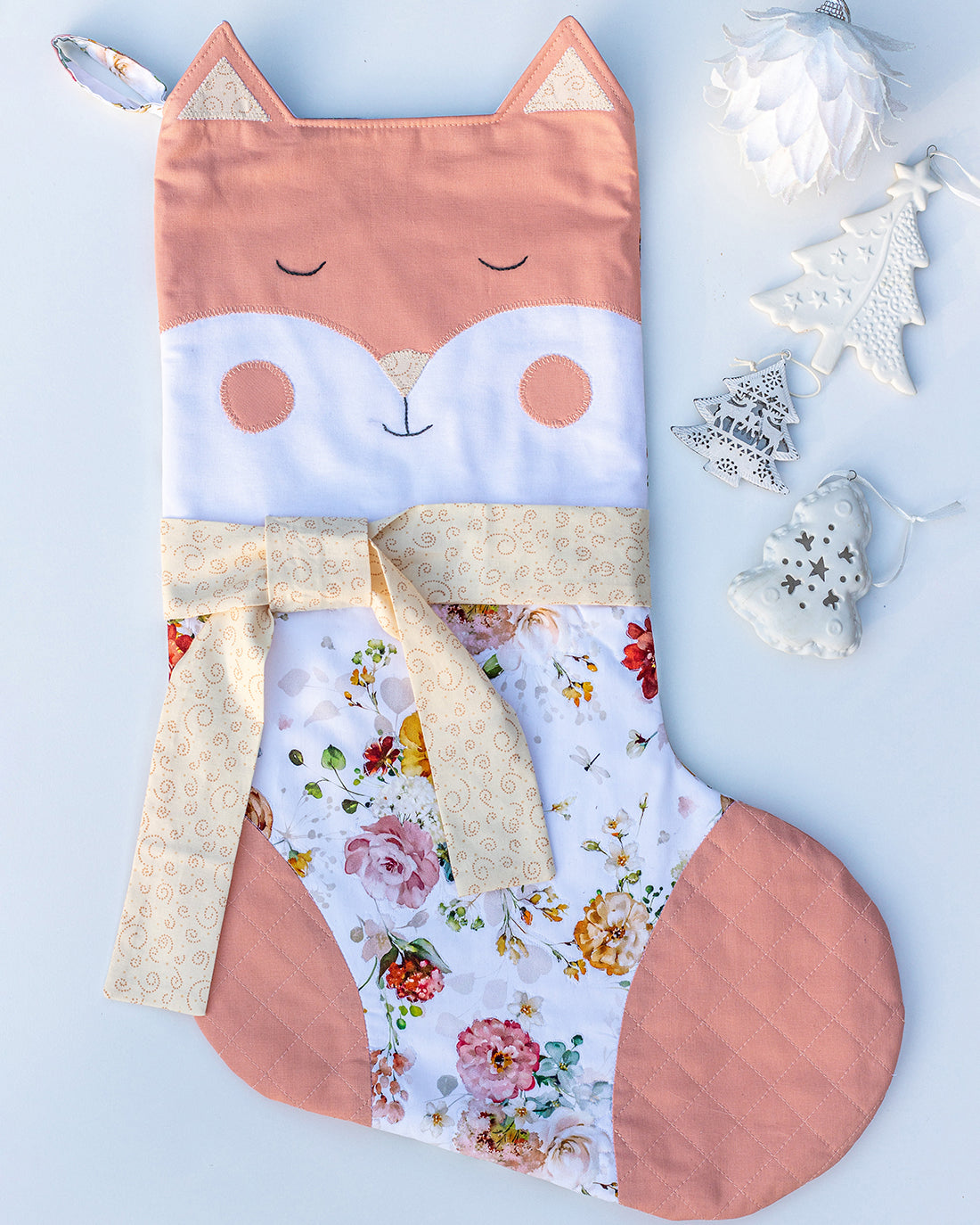 Cinnamon Stocking | Sunflower Seams Pattern Company | Christmas Stocking Sewing Pattern | Digital Sewing Pattern
