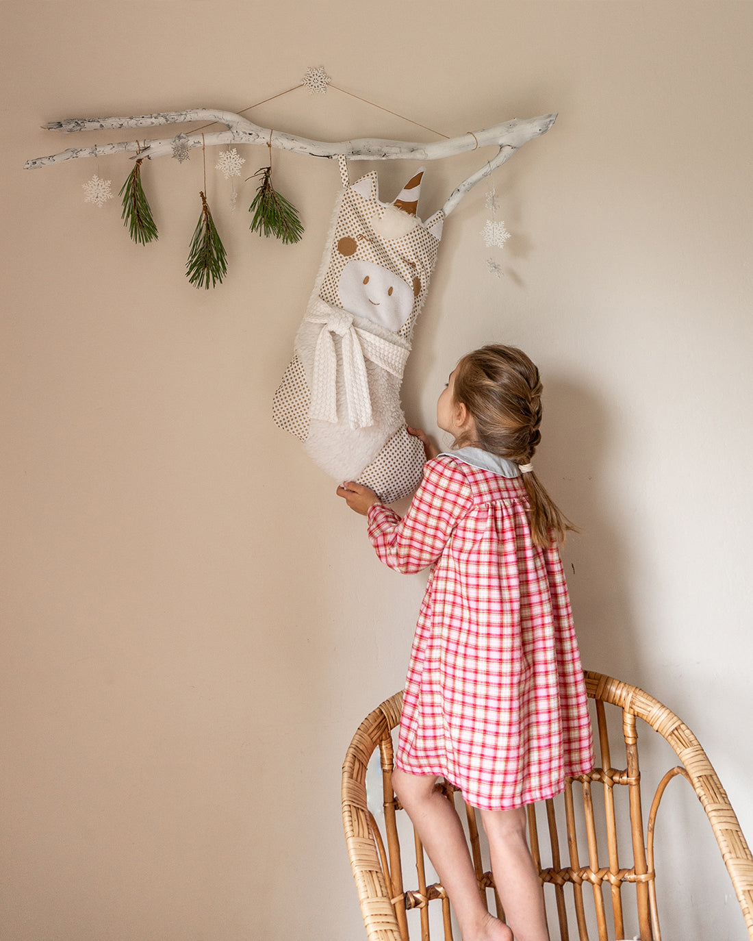 Cinnamon Stocking | Sunflower Seams Pattern Company | Christmas Stocking Sewing Pattern | Digital Sewing Pattern