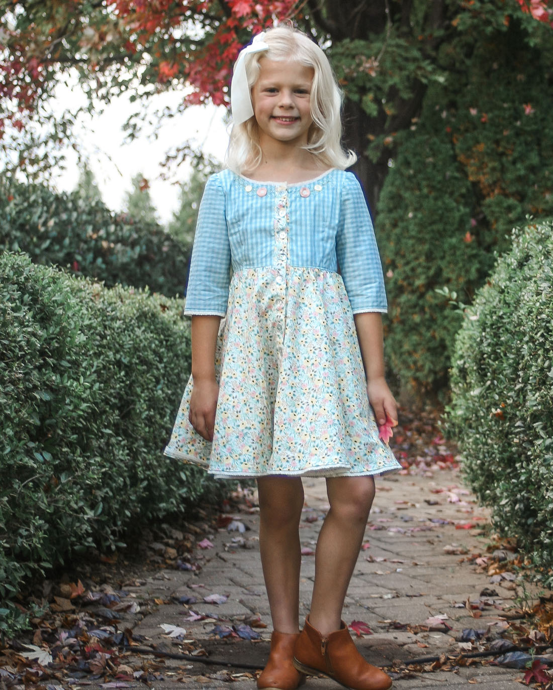 Foxglove Dress | Digital Sewing Pattern | Sunflower Seams Pattern Company