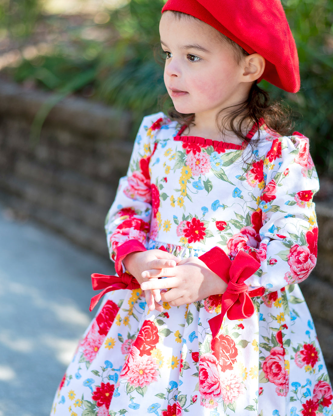 Cherry Blossom Dress Sewing Pattern | Sunflower Seams Pattern Company | Digital PDF Sewing Pattern