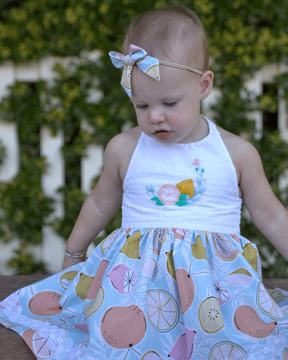 Strawberries & Citrus PDF Hand Embroidery Pattern