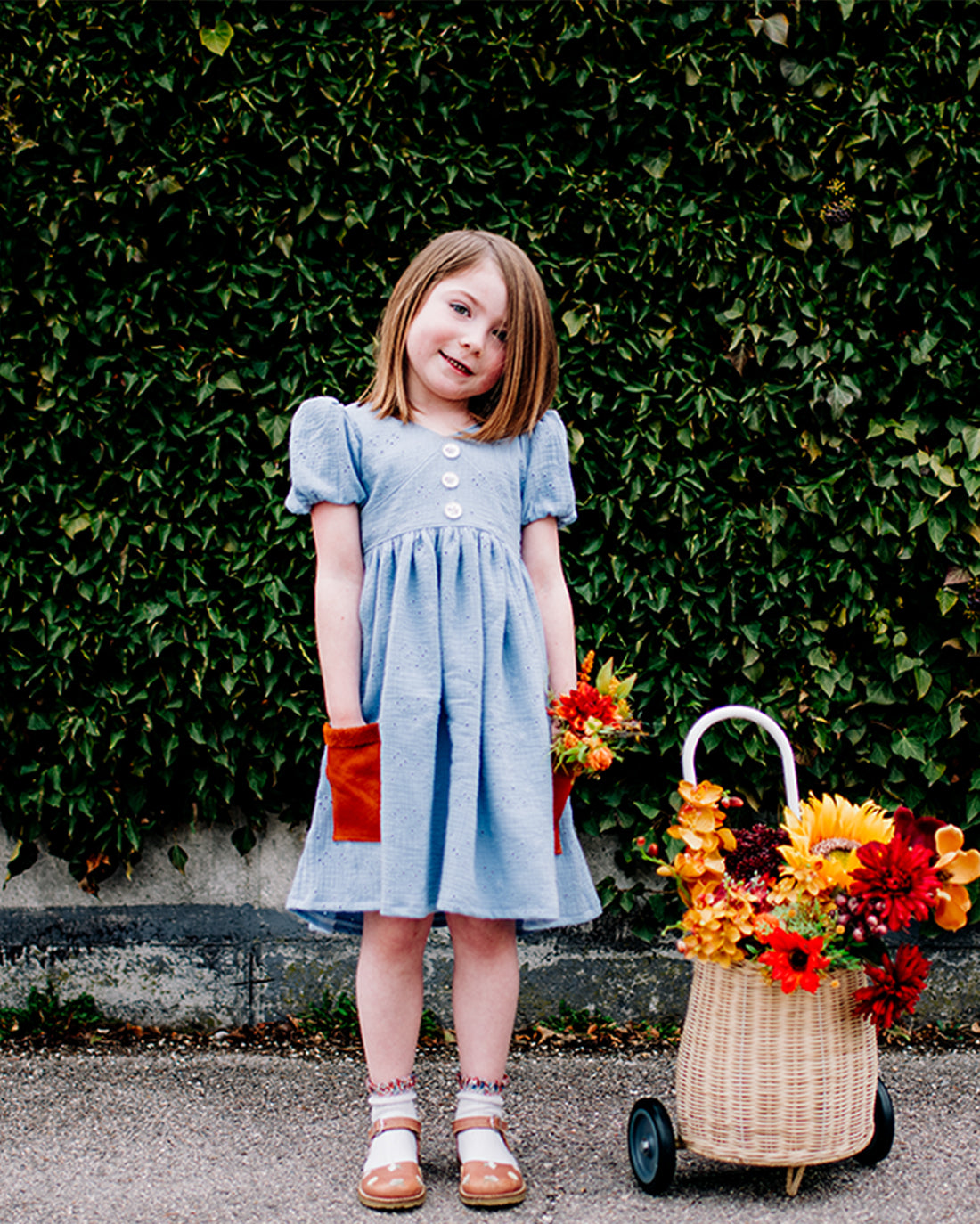 Daphne Peplum and Dress Digital Sewing Pattern | Sunflower Seams Pattern Company