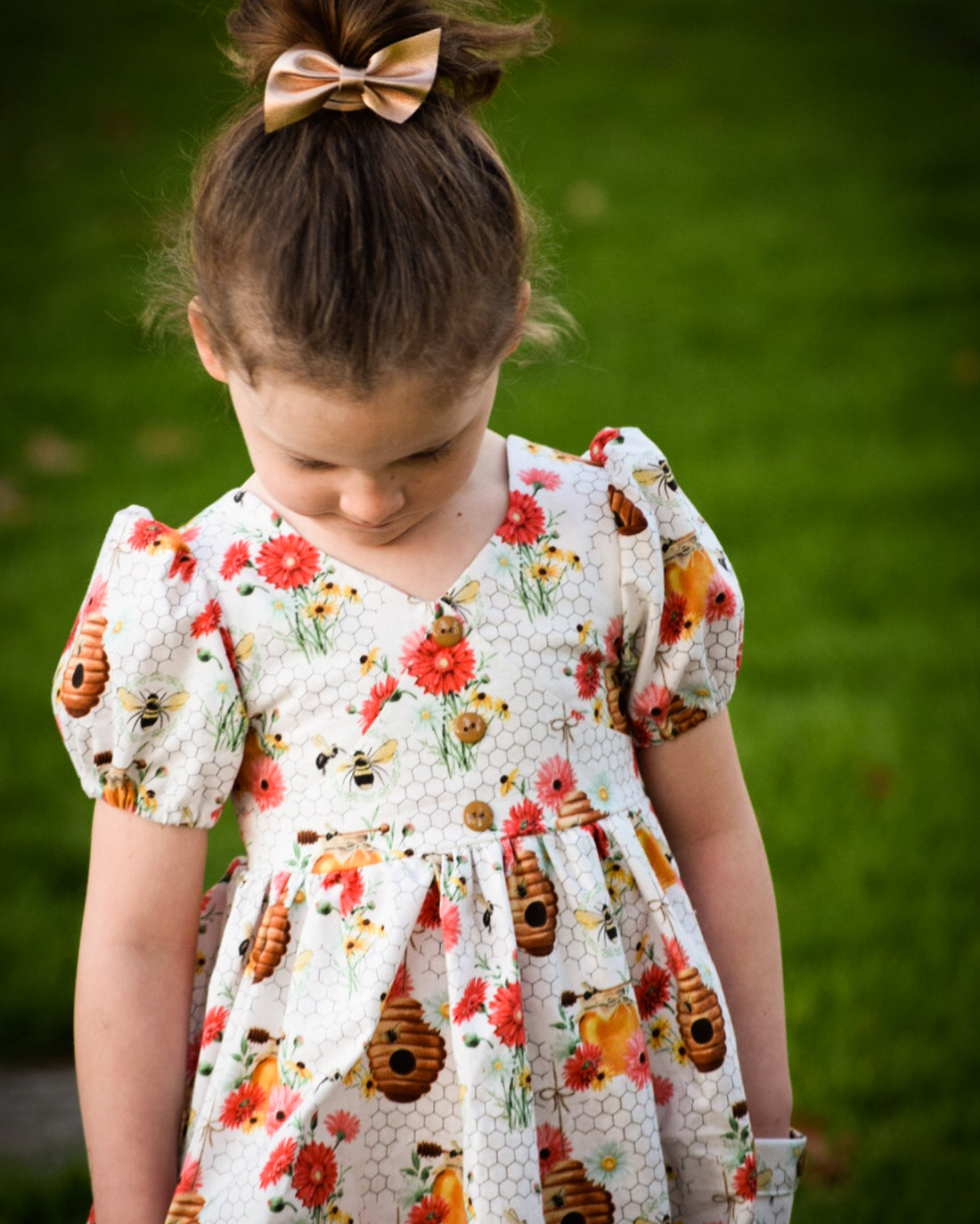 Daphne Peplum and Dress Digital Sewing Pattern | Sunflower Seams Pattern Company