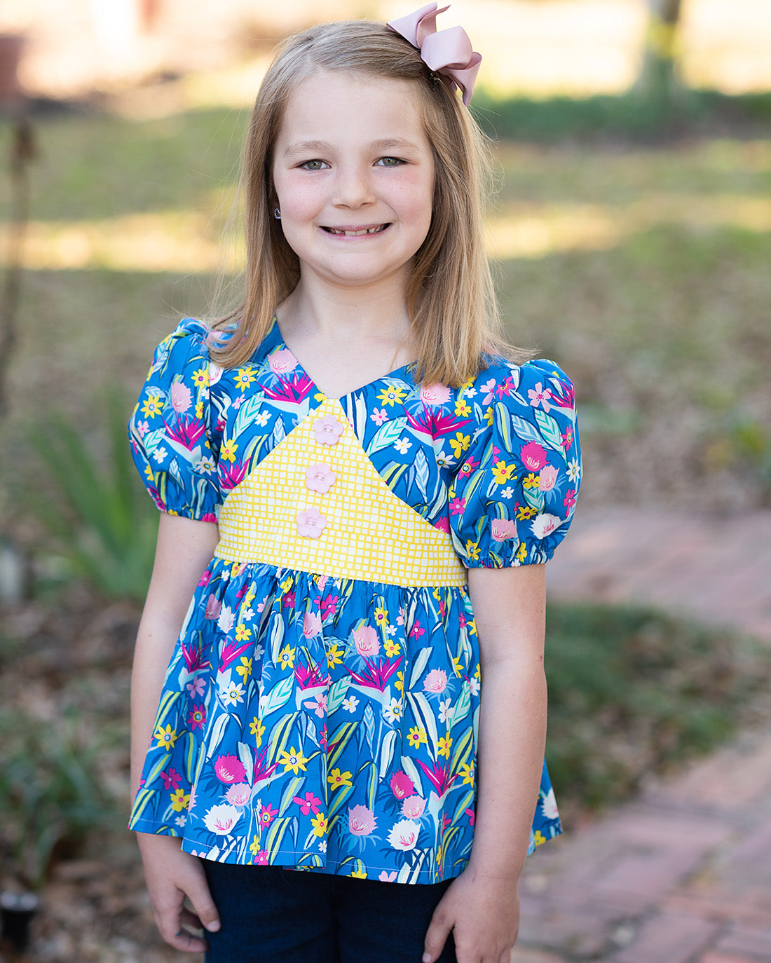 Daphne Peplum and Dress Digital Sewing Pattern | Sunflower Seams Pattern Company