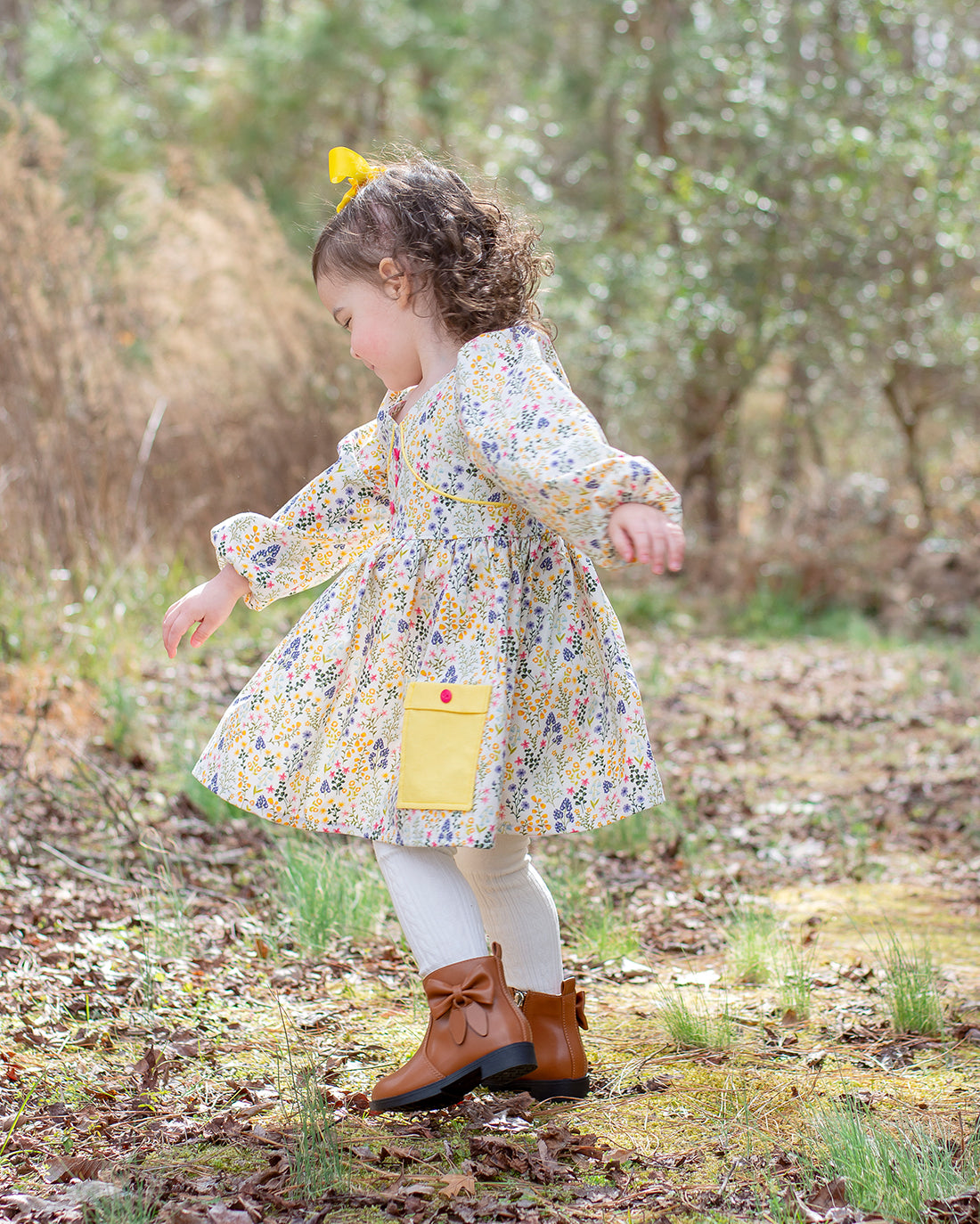 Daphne Peplum and Dress Digital Sewing Pattern | Sunflower Seams Pattern Company