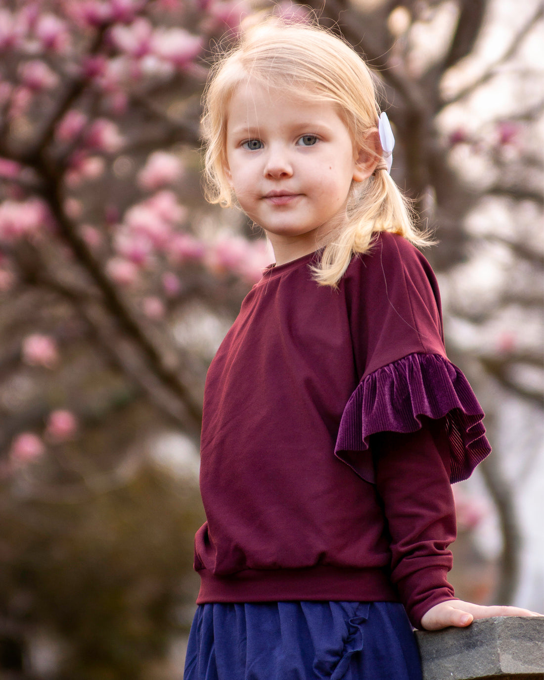 Indigo Crewneck Sweater Digital Sewing Pattern