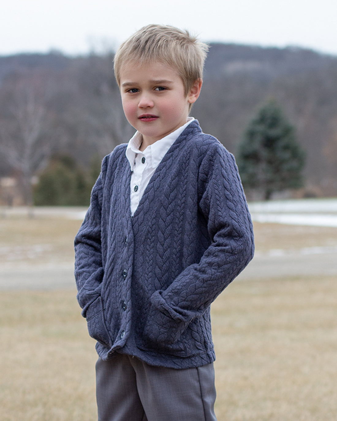 Ginger Cardigan Sewing Pattern | Sunflower Seams Pattern Company | Digital PDF Sewing Pattern