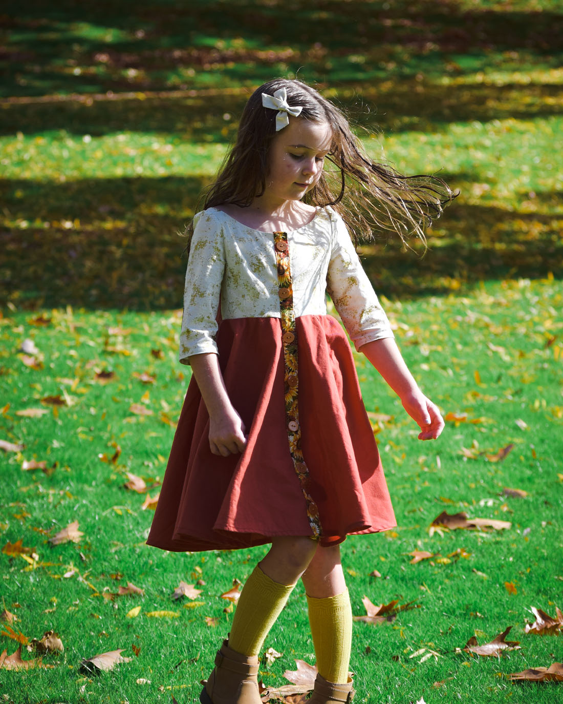 Foxglove Dress | Digital Sewing Pattern | Sunflower Seams Pattern Company