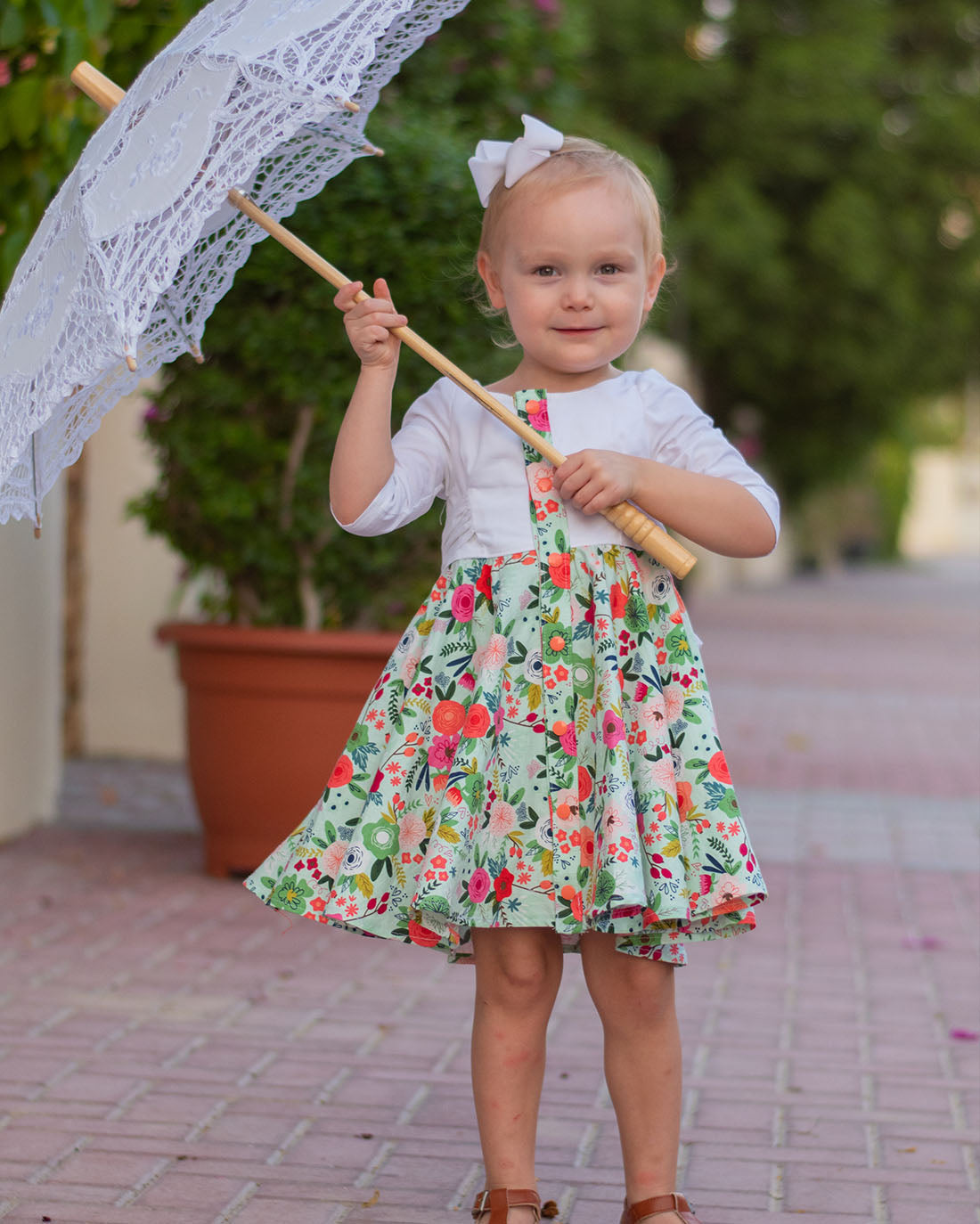 Foxglove Dress | Digital Sewing Pattern | Sunflower Seams Pattern Company