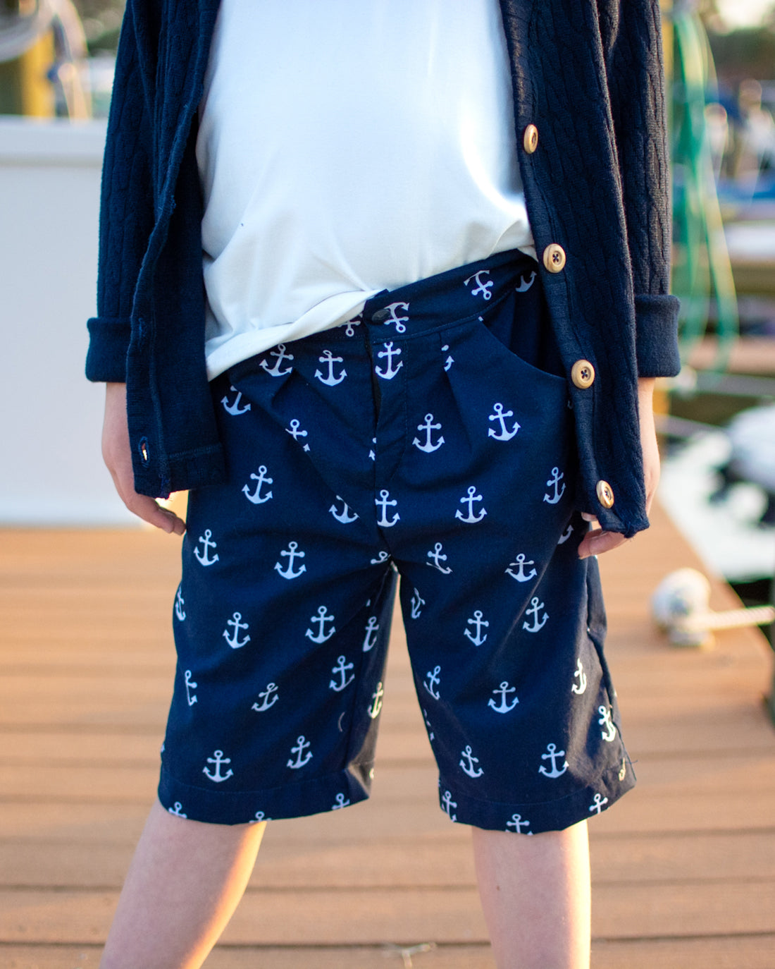 Blue Star Bottoms Sewing Pattern | Sunflower Seams Pattern Company | Digital PDF Sewing Pattern