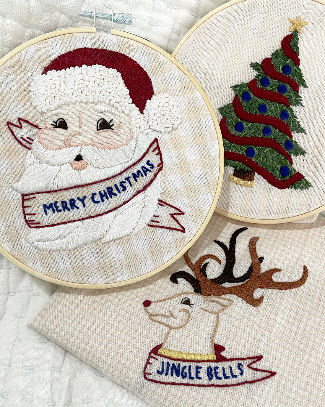 Christmas Decor Hand Embroidery Pattern