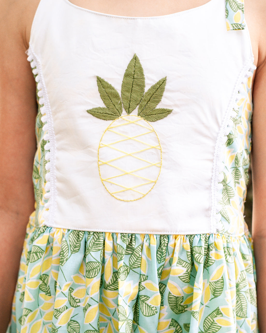 Lemongrass Embroidery Pattern | Sunflower Seams Pattern Company | Digital PDF Sewing Pattern