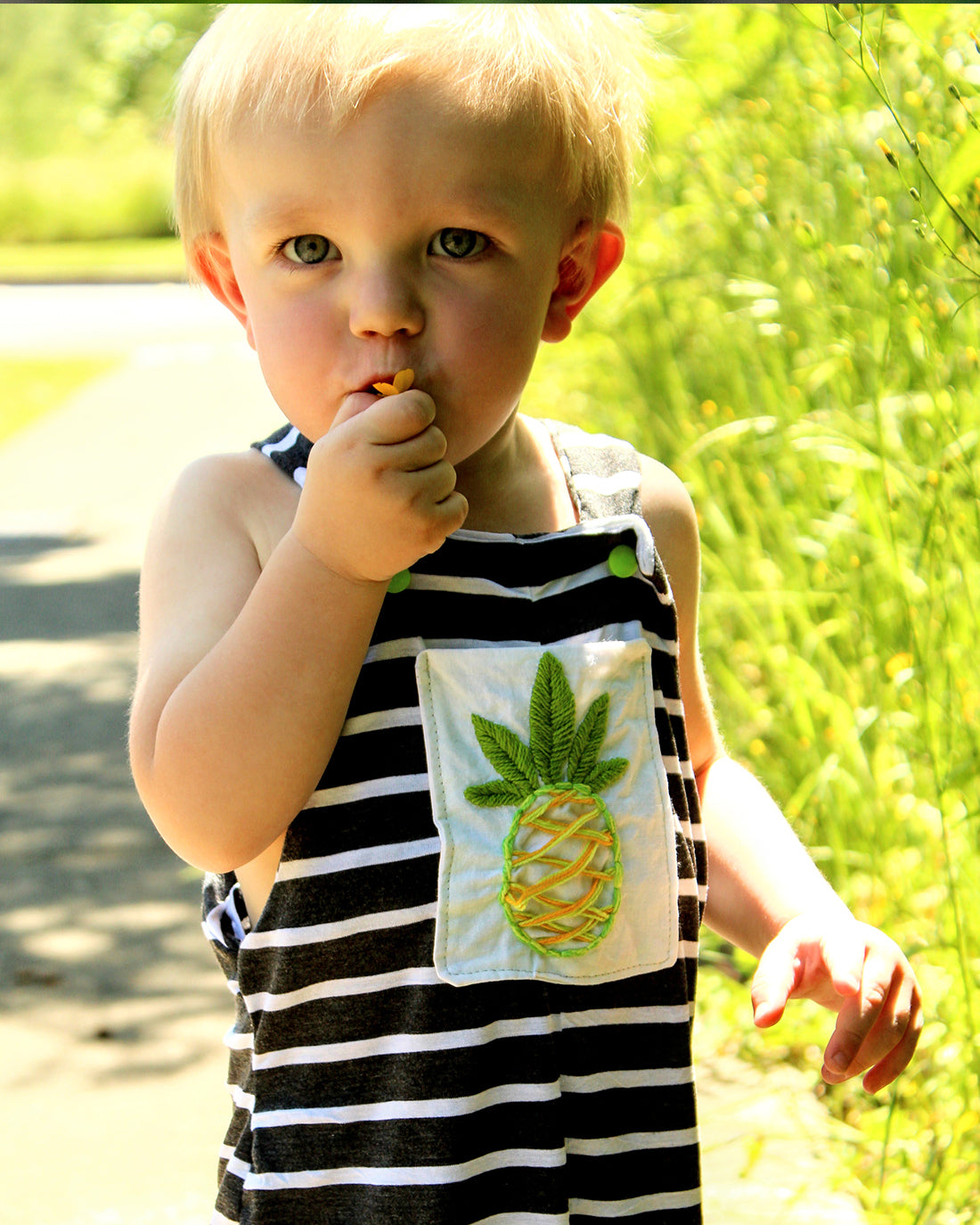 Lemongrass Embroidery Pattern | Sunflower Seams Pattern Company | Digital PDF Sewing Pattern