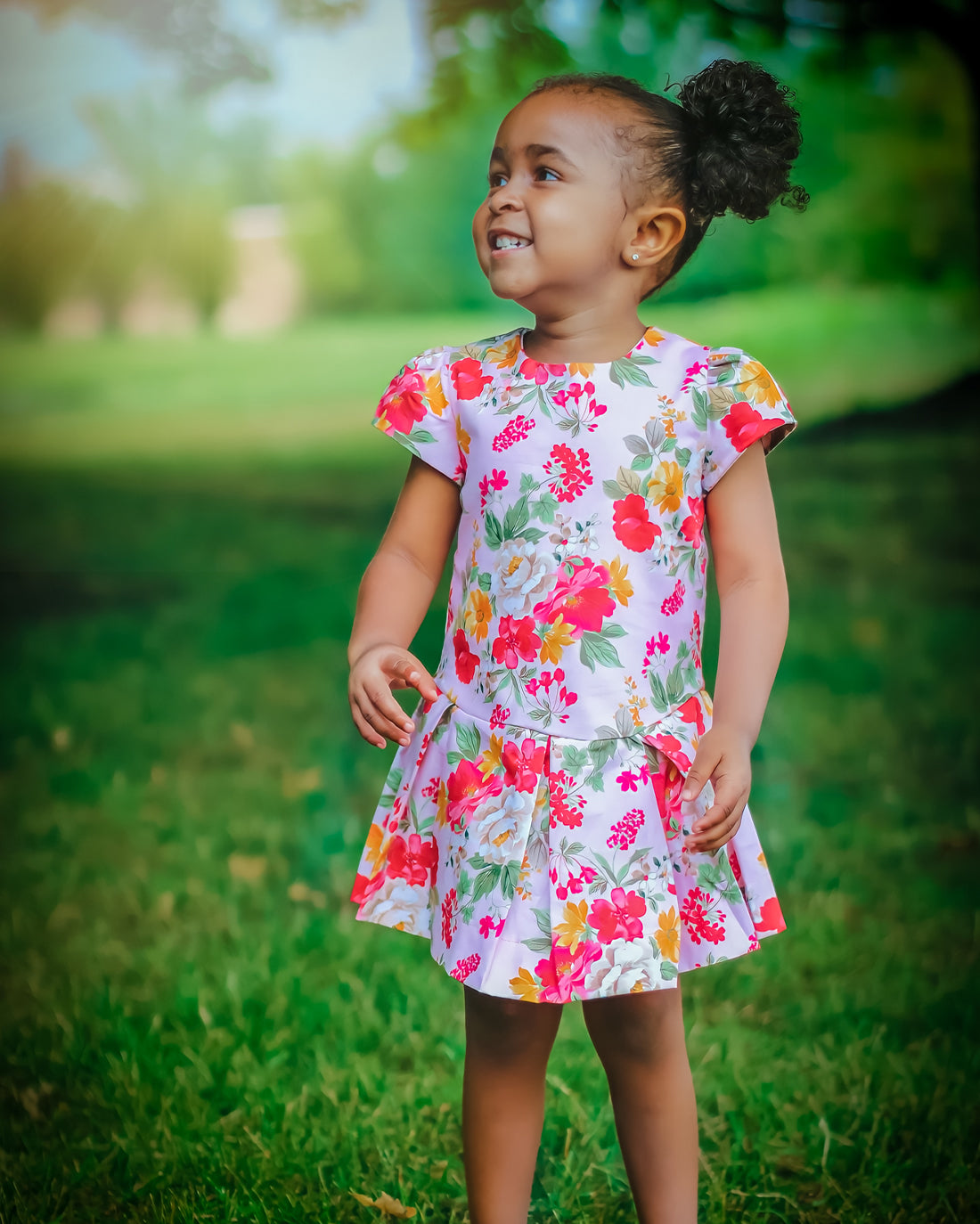 Lily Top & Dress | Sunflower Seams Pattern Company | Digital PDF Sewing Pattern