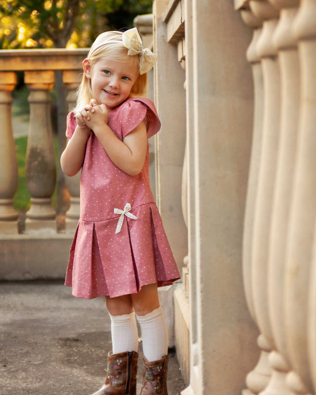 Lily Top & Dress | Sunflower Seams Pattern Company | Digital PDF Sewing Pattern