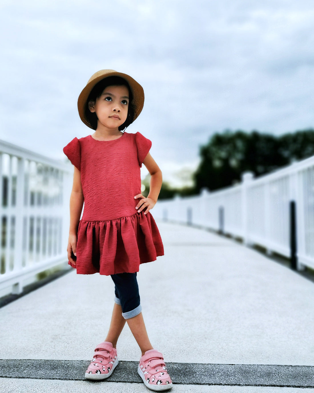 Lily Top & Dress | Sunflower Seams Pattern Company | Digital PDF Sewing Pattern