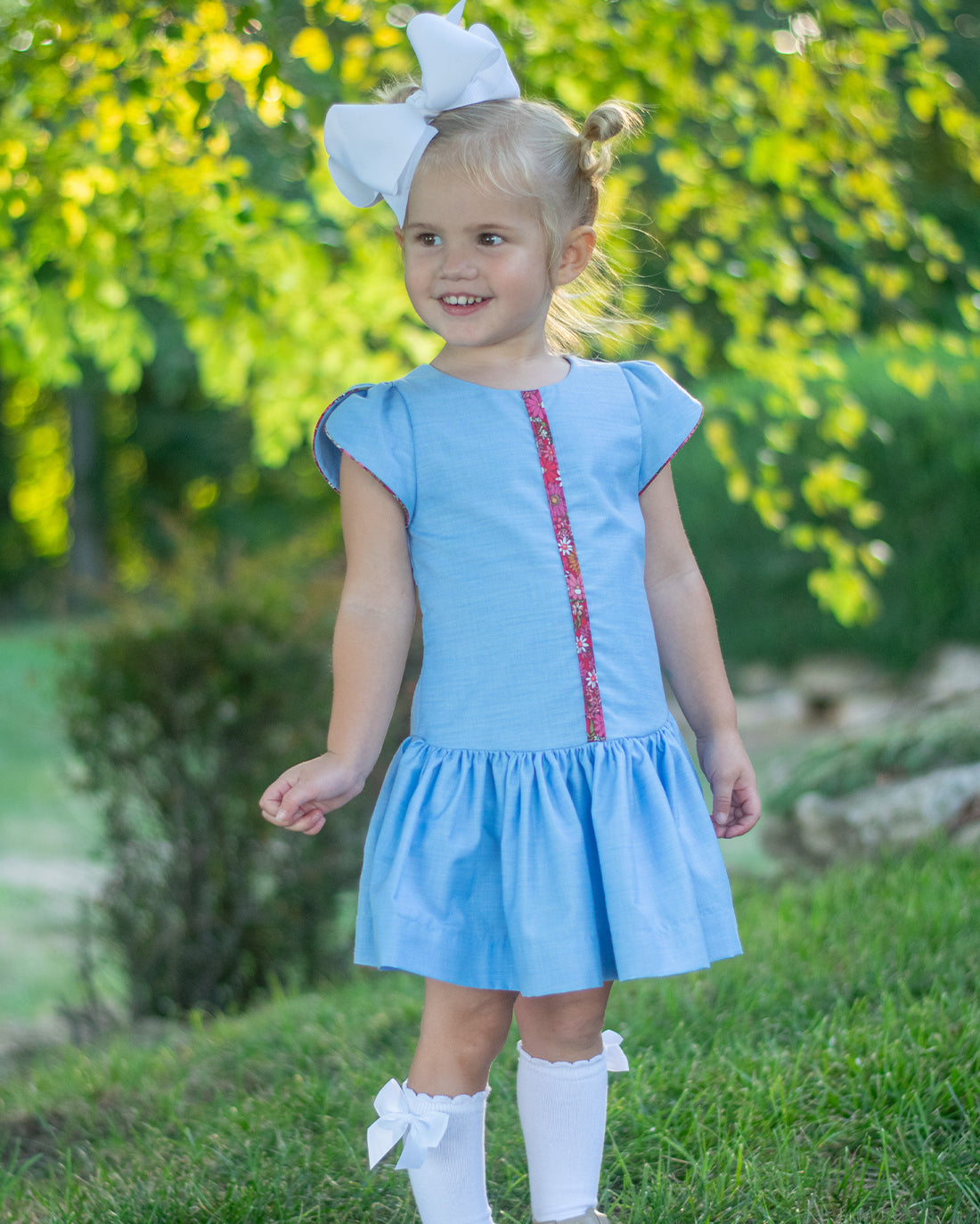 Lily Top & Dress | Sunflower Seams Pattern Company | Digital PDF Sewing Pattern