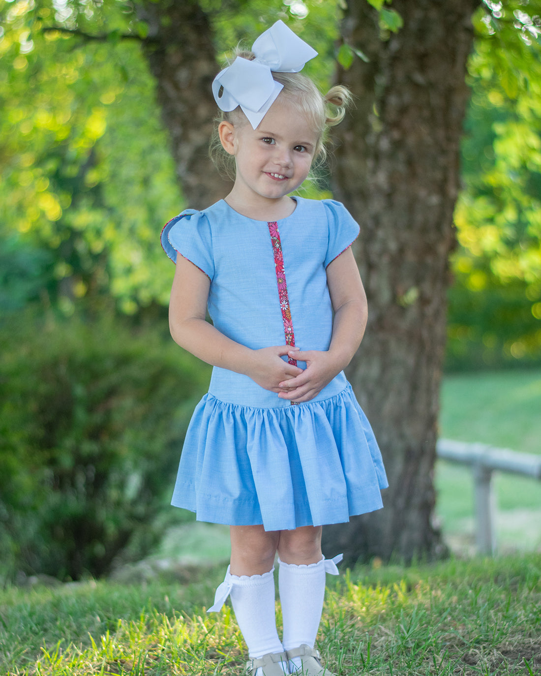 Lily Top & Dress | Sunflower Seams Pattern Company | Digital PDF Sewing Pattern