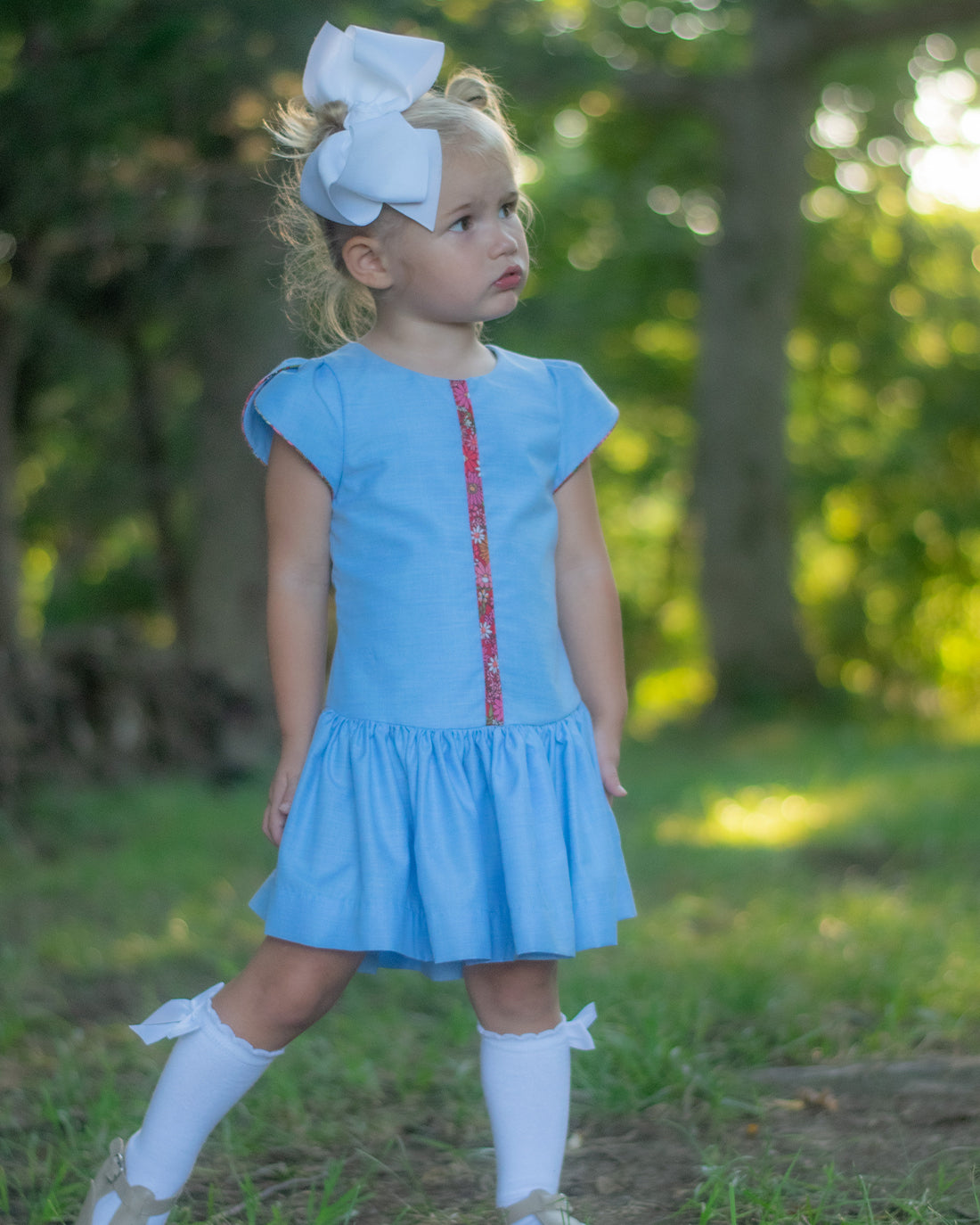 Lily Top & Dress | Sunflower Seams Pattern Company | Digital PDF Sewing Pattern