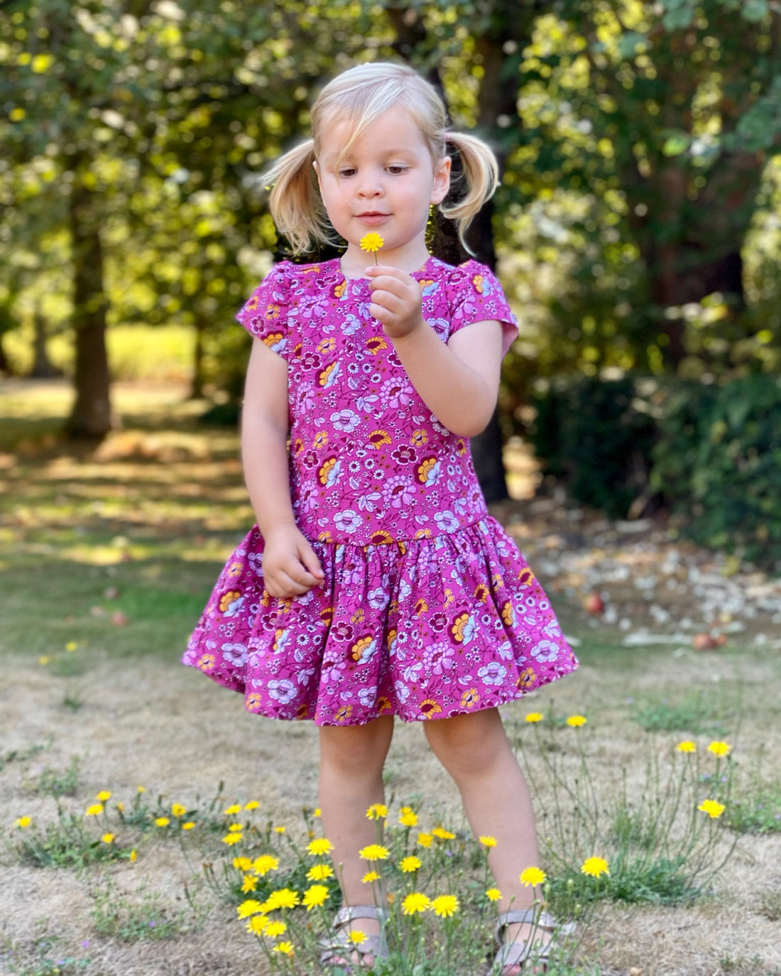 Lily Top & Dress | Sunflower Seams Pattern Company | Digital PDF Sewing Pattern
