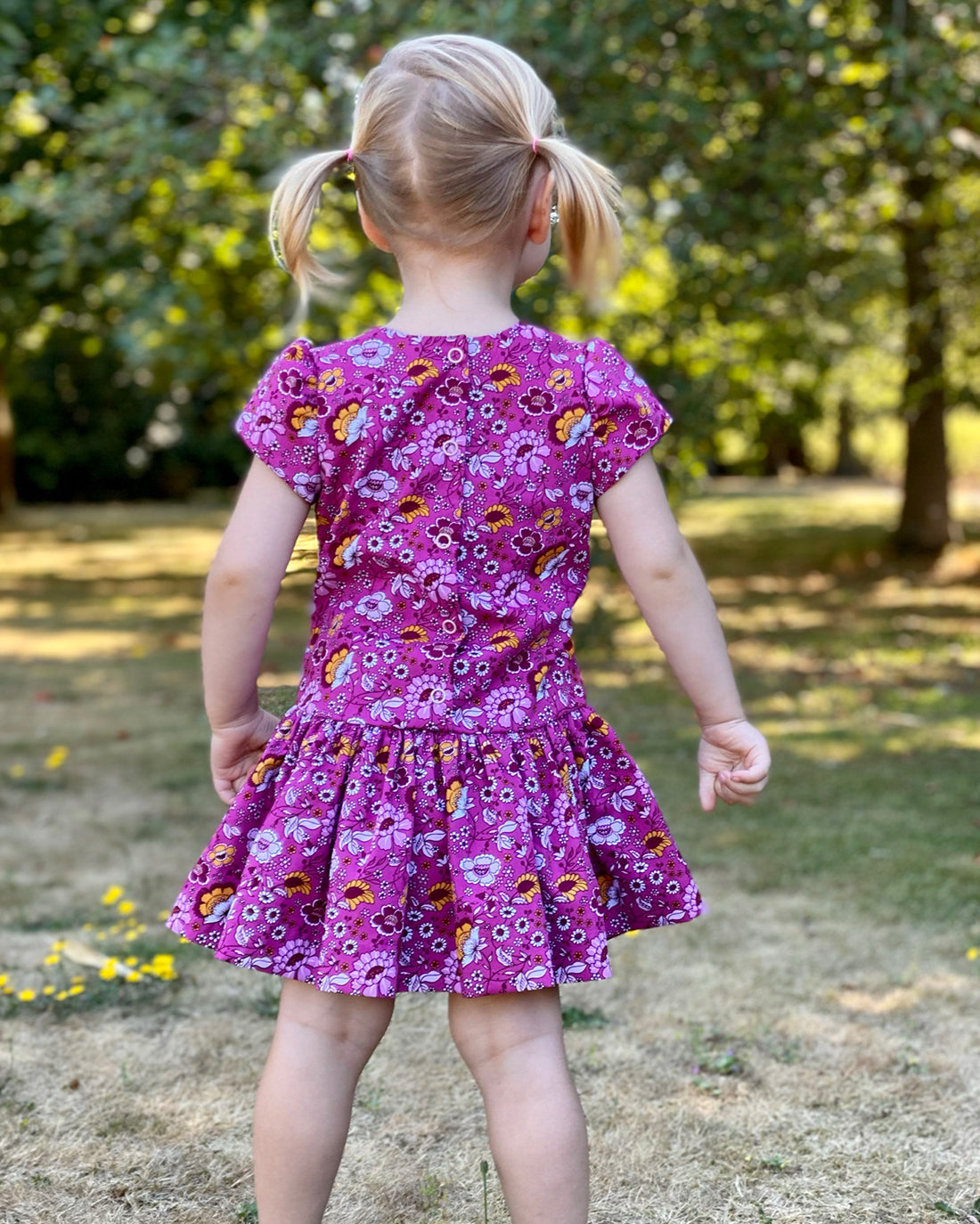 Lily Top & Dress | Sunflower Seams Pattern Company | Digital PDF Sewing Pattern