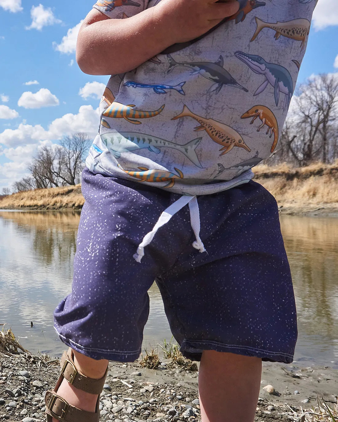 Monstera Boardshorts Digital Sewing Pattern
