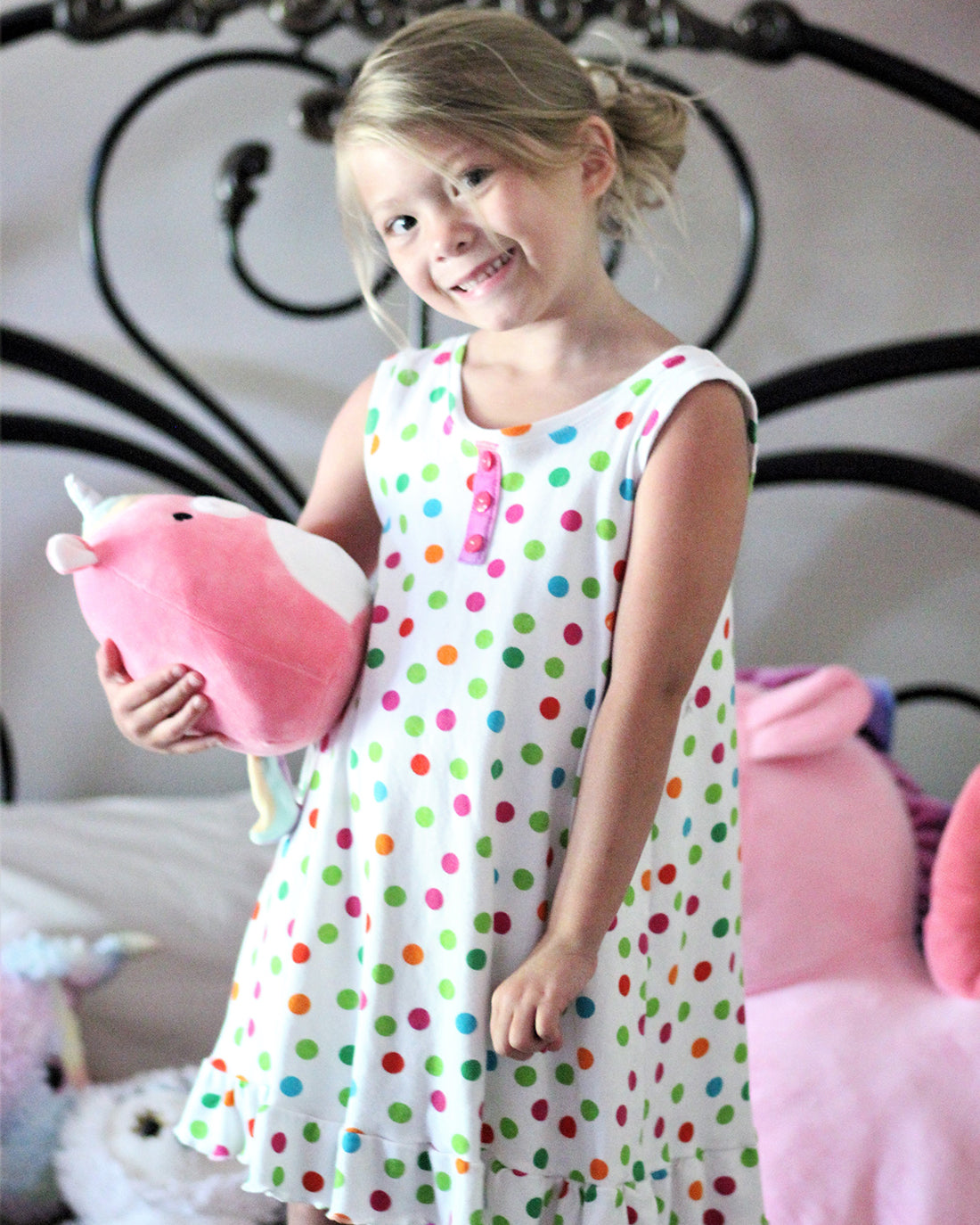 Moonflower Pajamas and Nightgown | Sunflower Seams Pattern Company | Digital PDF Sewing Pattern