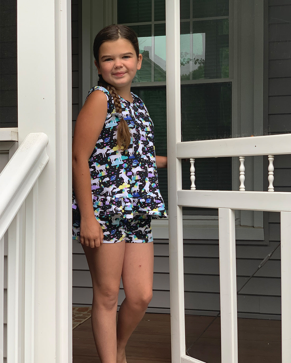 Moonflower Pajamas and Nightgown | Sunflower Seams Pattern Company | Digital PDF Sewing Pattern