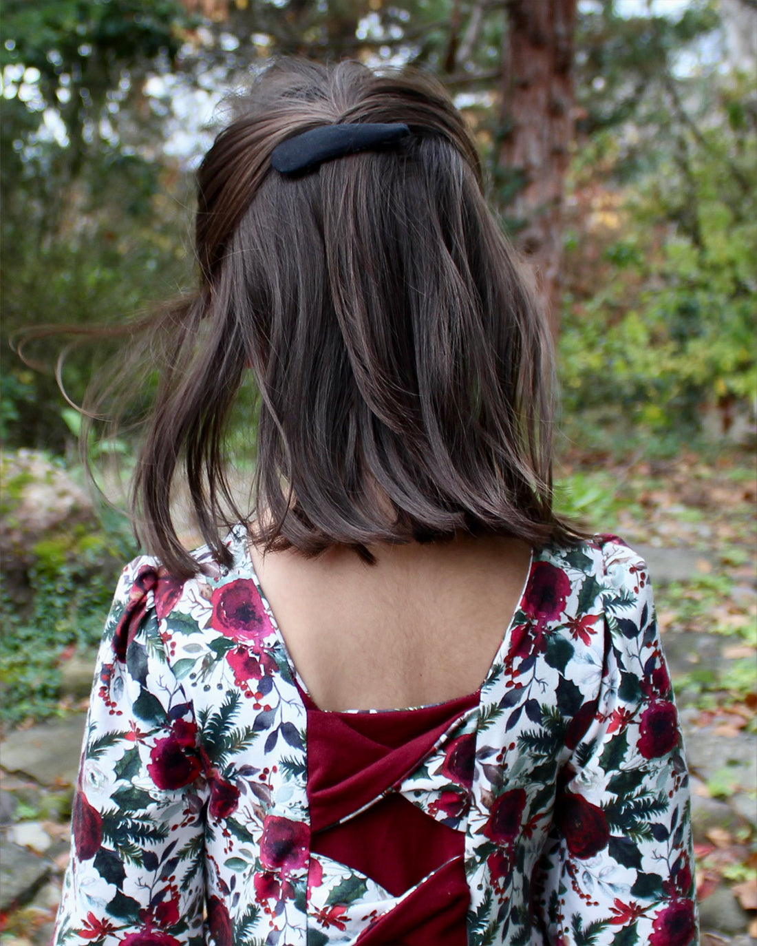 Maple Hair Clip | Sunflower Seams Pattern Company | Digital Sewing Pattern