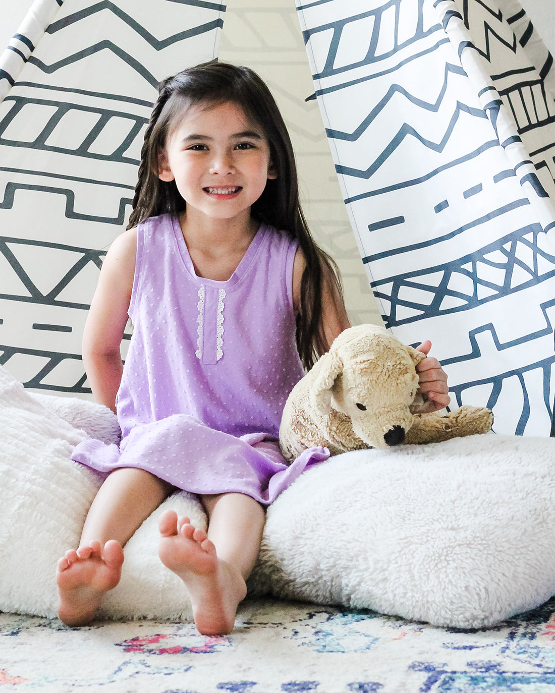 Moonflower Pajamas and Nightgown | Sunflower Seams Pattern Company | Digital PDF Sewing Pattern