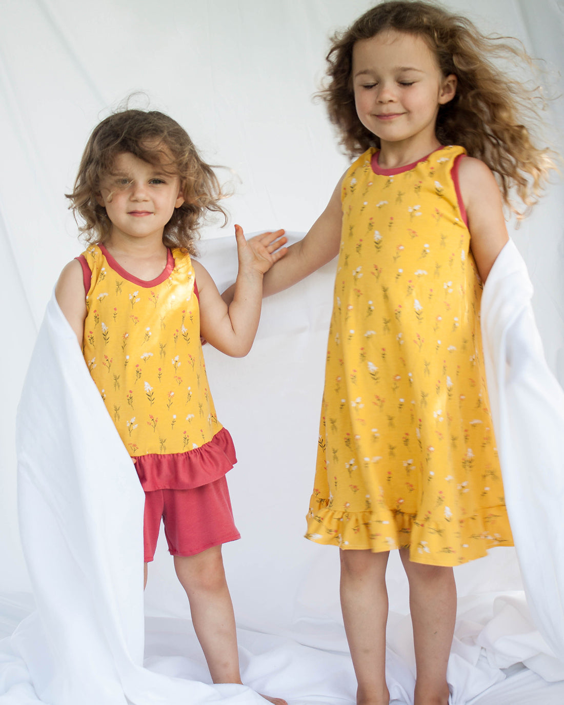 Moonflower Pajamas and Nightgown | Sunflower Seams Pattern Company | Digital PDF Sewing Pattern